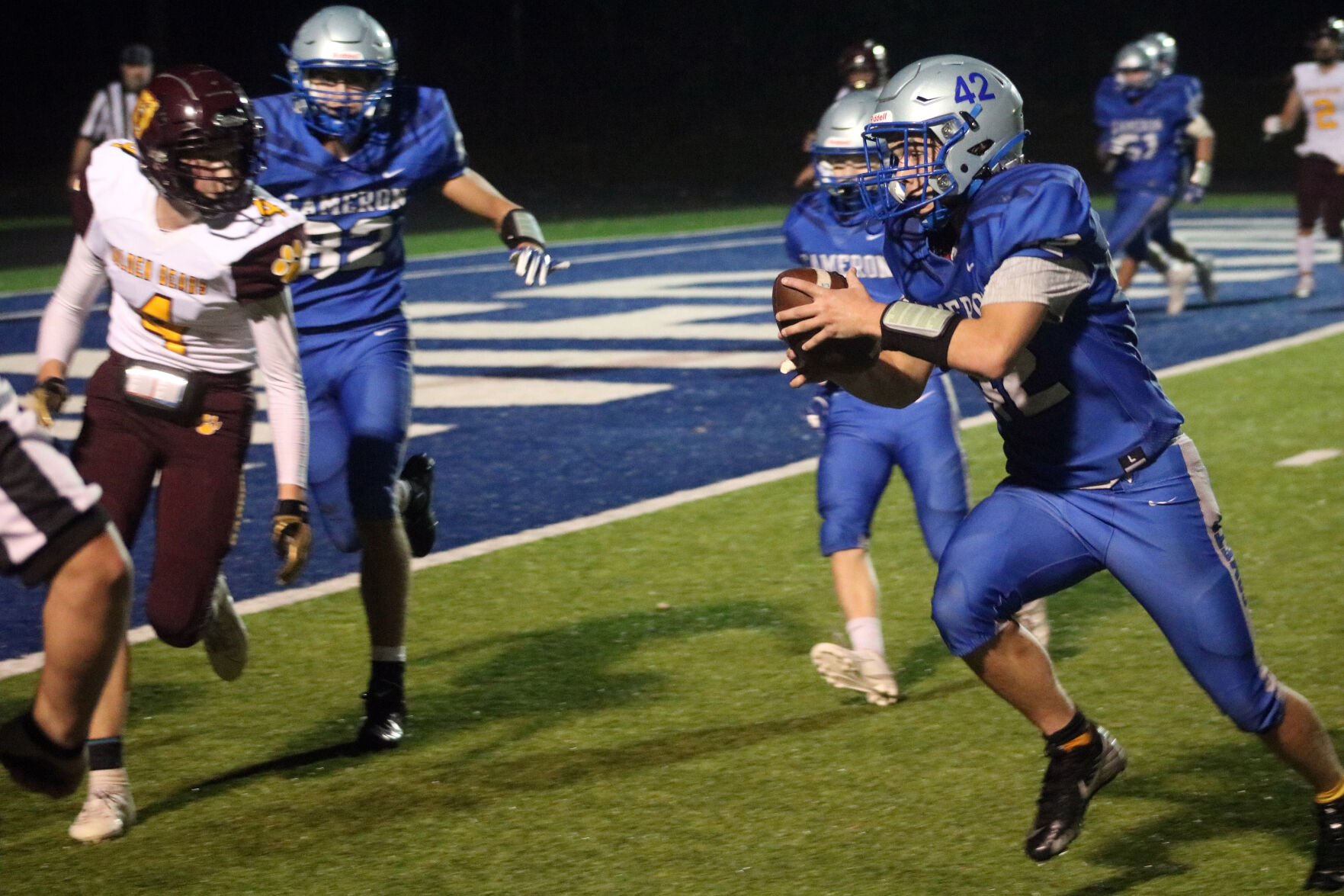 Cameron vs. Barron football 10-9-20